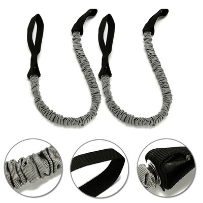 

2pcs 100cm Roller Wheel Pull Rope Waist Abdominal Slimming Fitness Equipment