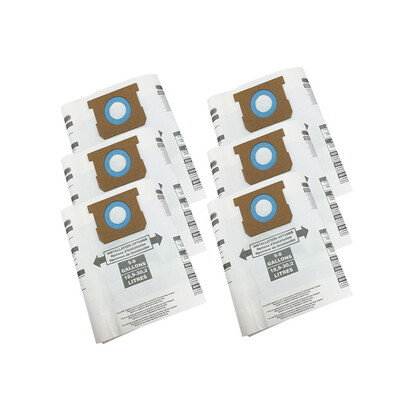 

〖Follure〗6PC HEPA Cloth Vacuum Bags for Ken-more 53292 Style Q Canister Vacuum Cleaners