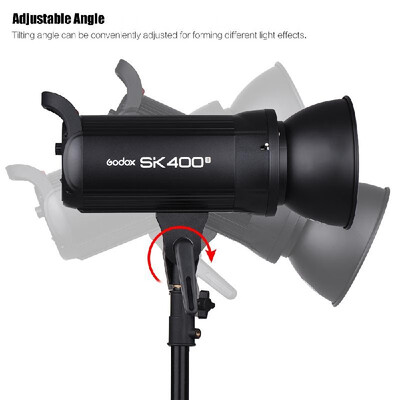 

Godox SK400II Professional Compact 400Ws Studio Flash Strobe Light Built-in Godox 24G Wireless X System GN65 5600K with 150W Mode