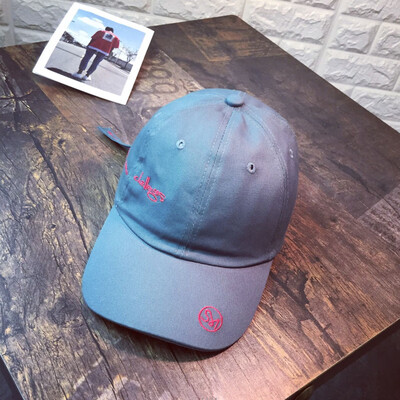 

Cap female spring&summer baseball cap male Korean version of the Tide letter embroidered cap purple original couple sun cap