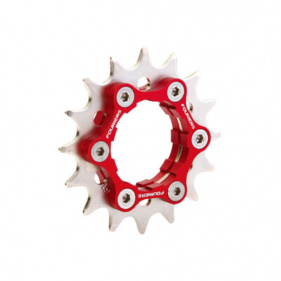 

Cr-Mo Steel Fix Gear Single Speed Cog For Bike 6 Hole Hub Disc 16T23T