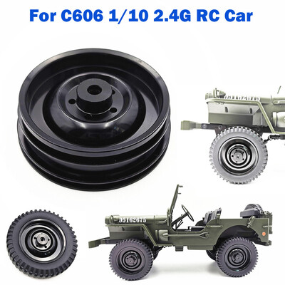 

Siaonvr RC Car Special Metal Wheel Tire Hub For C606 110 24G RC Car