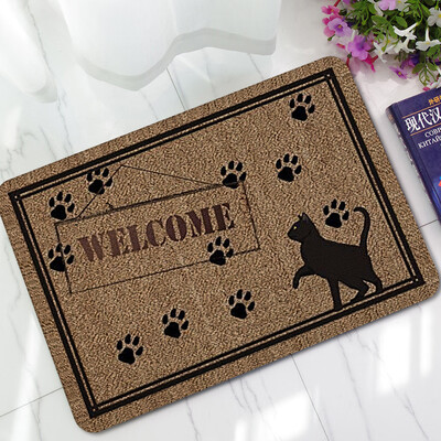 

Toponeto Letter Funny Welcome Home Entrance Floor Rug Non-slip Doormat Outdoor Mat