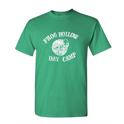 

Frog Hollow Day Camp Weird Frank Rock 70s - Mens Cotton T-Shirt