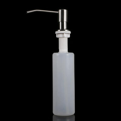 

Greensen 300ml Kitchen Bathroom Faucet Sink Liquid Soap Lotion Dispenser Pump Storage Holder Bottle