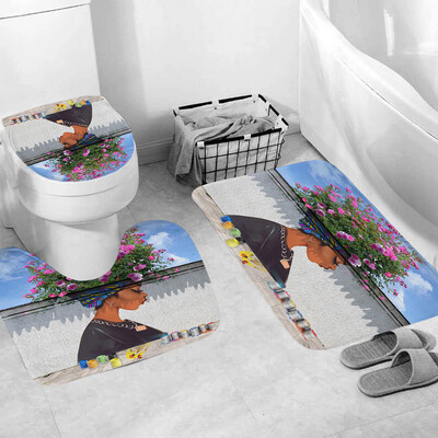 

〖Follure〗3pcs Non-Slip Bath Mat Bathroom Kitchen Carpet Doormats Decor