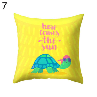 

Cartoon Elephant Tiger Animal Throw Pillow Case Cushion Cover Bedding Articles