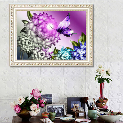 

Toponeto 5D Embroidery Paintings Rhinestone Pasted DIY Diamond Painting Cross Stitch