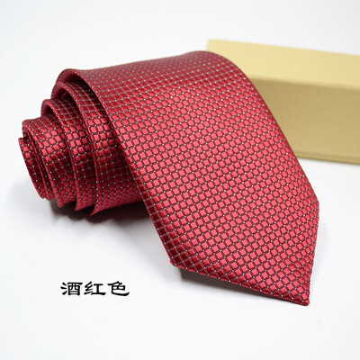

Tie mens business tie polyester silk arrow type jacquard silver wire tie wholesale custom tie