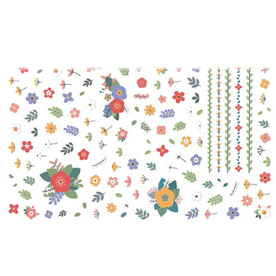 

〖Follure〗3D Nail Applique Patterned Nail Back Glue Sticker Nail Art Role Ofing Is Tasted