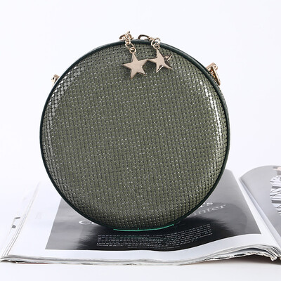 

Tailored Womens Evening Handbag Sequins Aluminum Bag Party Clutch Shoulder Cross Bag