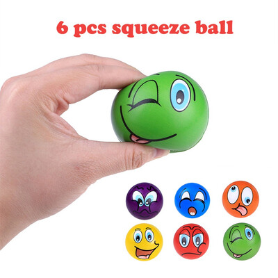 

YIWULA6pcs Stress Reliever Scented Ball Super Slow Rising Kids Squeeze Toy 63cm