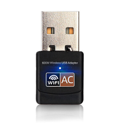 

Wireless USB WiFi Adapter 600Mbps wi fi Antenna PC Network Card Dual Band 2458Ghz usb Lan Ethernet Receiver 80211ac Wi-fi
