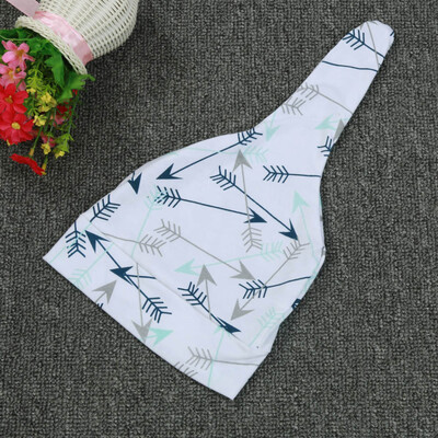 

Newborn Baby Kid Arrows Print Long Sleeve T-ShirtPants Outfits Cap Clothes Set