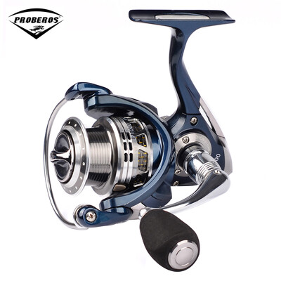 

PRO BEROS Full Metal Head 13 1BB Ultra Smooth Lightweight Aluminum Fishing Tackle Spinning Reel