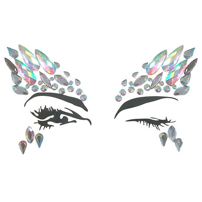

〖Follure〗Face Gems Adhesive Glitter Jewel Tattoo Wedding Festival Rave Party Body Make Up