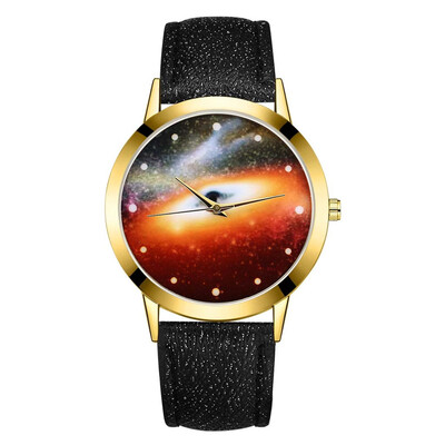 

RM Fashion Luxury Universe Black Hole Leather Belt Watch Ladies Quartz Watch