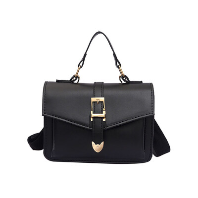 

Women PU Leather Shoulder Bags Small Flap Crossbody Bags Korean Version Simple Wild Messenger Shoulder Bag 10