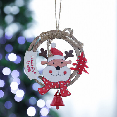

Tailored Christmas Wooden Old Man Snowman Pendant Small Pendant Accessories