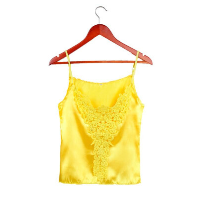 

New Fashion Women Camisole Top Crochet Lace Adjustable Spagetti Strap Sexy Tank Top Blouse