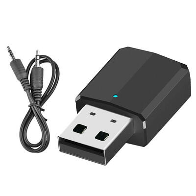

2 in 1 Wireless Bluetooth 50 Transmitter Receiver 35mm AUX Stereo Adapter
