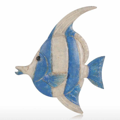 

Fish Wall Hanging 6 Iron Wall Decor Creative Ornament Craft Wall Setting Wall Hanging Marine Life
