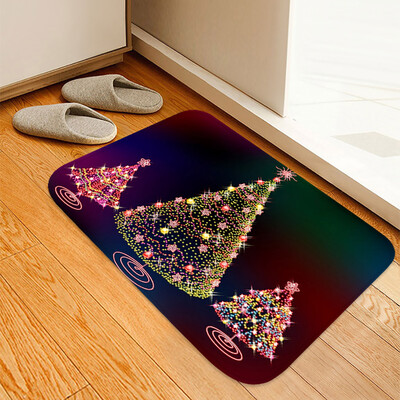 

Tailored Christmas Carpet Kitchen Doorway Bathroom Floor Carpet Floor Mat Print 40x60cm