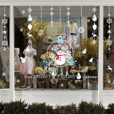 

Tailored 2018 Merry Christmas Household Room Wall Sticker Mural Decor Decal Removable