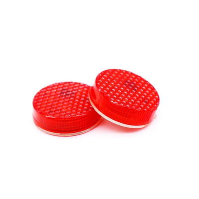 

Universal 2pcs Vehicle Car Door LED Warning Light Opened Safety Anti-Collision Light Red Strobe Lamp
