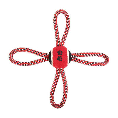 

Pet Puppy Dog Cotton Rope Ball Outdoor Training Grinding Teeth Cleaning Toy