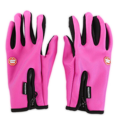 

Robesbon Paired Unisex Outdoor Bicycle Screen Windproof Warm Riding Gloves