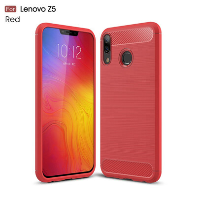 

Soft Bumper Case Lenovo Z5 L78011 Silicone Case Lenovo Z5 Brushed TPU Phone Cover