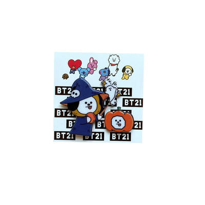 

dongguanjingxi 2 Pack Kpop BTS Brooch Pin Bangtan Boys Halloween Acrylic Badge