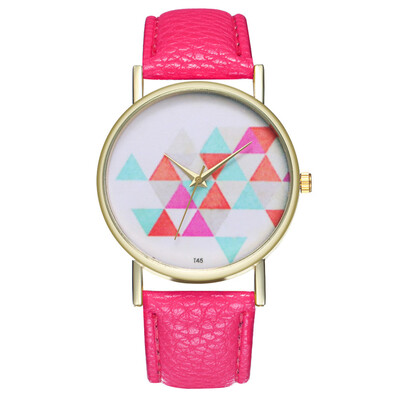

Geometric Pattern Ladies Watch Fashion Orologio Donna Relogio Feminino De Luxe Marque Montre Femmes De Quartz Montres Clock