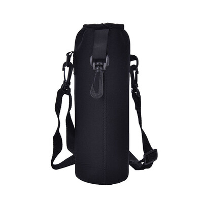

Siaonvr 1000ML Water Bottle Carrier Insulated Cover Bag Holder Strap Pouch Outdoor