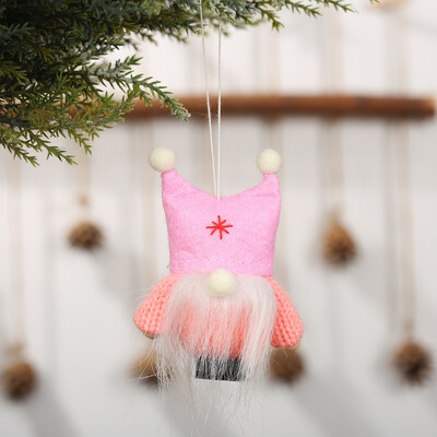 

〖Follure〗Lovely Christmas Tree Decorations Woolen Yarn Angel Doll Pendant Hanging Party