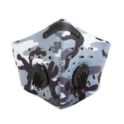 

Outdoor riding mask windproof dustproof anti-fog mask practical breathable face mask activated carbon mask