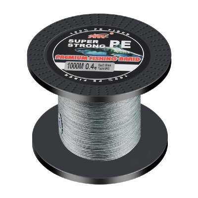 

1000m Fishing Line 4 Strands Knitted Abrasion Resistant Fishing Line Strong PE Lines