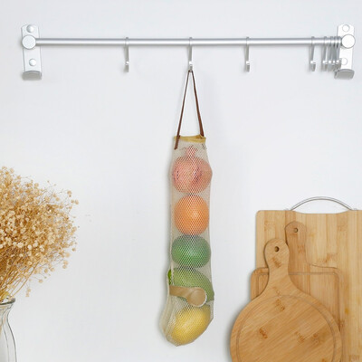 

Kitchen Wall Hanging Reusable Storage Net Bag for Fruits Vegetables