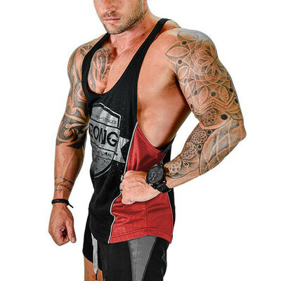 

Gym Cool Men Muscle Sleeveless Shirt Tank Top Bodybuilding Sport Fitness Vest
