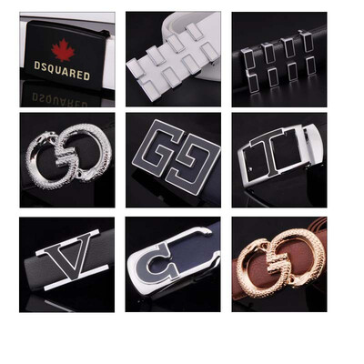 

Belt buckle smooth buckle head Mens business pants with buckle Korean version of mens casual buckle