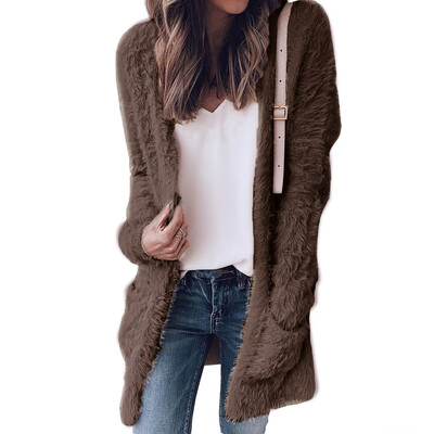 

Womens Ladies Baggy Cardigan Coat Tops Chunky Overcoat Oversized Jacket Jumper