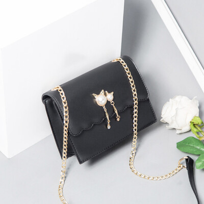 

Summer Ins Hand-held Ladies Up-to-date Korean Version Baitao Chain Single Shoulder Slant Bag Fashion