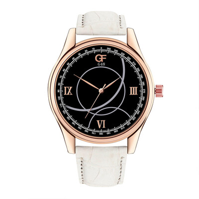

Gobestart Hot Man Leather Watch Whatever Late Anyway Letter Watches New Pointer Glow