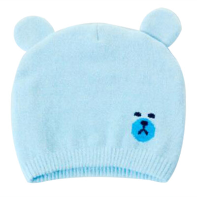 

Cute Bear Toddler Kids & Baby Beanie Hat Crochet Knitted Winter Warm Hats Newborn Photography Pprops Accessories
