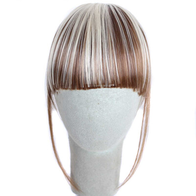 

〖Follure〗Pretty Girls Clip On Clip In Front Hair Bang Fringe Hair Extension Piece