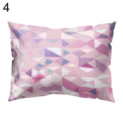 

Animal Circle Flower Teapot Pillow Case Cushion Cover Sofa Bed Car Office Decor