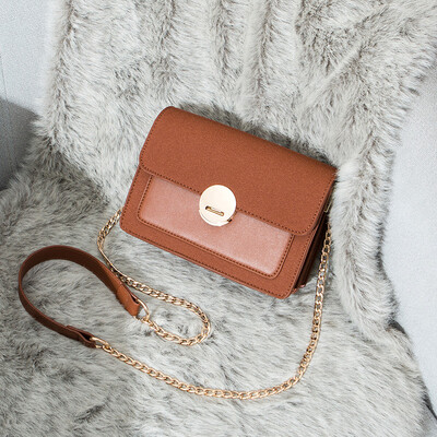 

Small womens bag tide small square bag fashion Korean version of single shoulder chain Joker Messenger bag ins