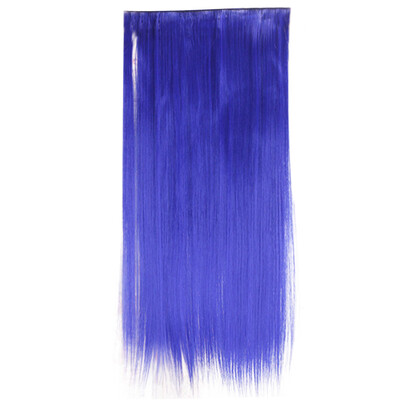 

Gobestart Cos Play Type Wigs Long Straight Hair Blue