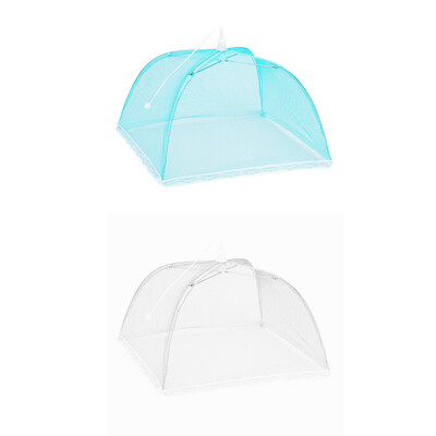 

Toponeto 2 Large Pop-Up Mesh Screen Protect Food Cover Tent Dome Net Umbrella Picnic